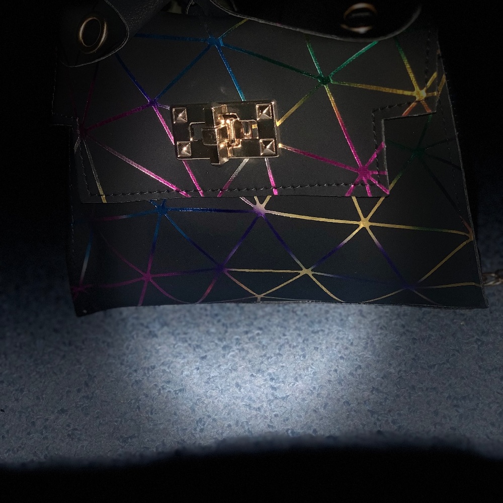 Black crossbody bag